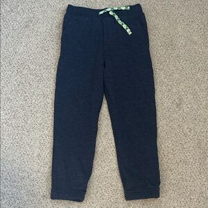 J. Crew Crewcuts Navy Fleece Lined Sweatpant, 6-7 (small)